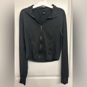 Black Zip-Up Jacket